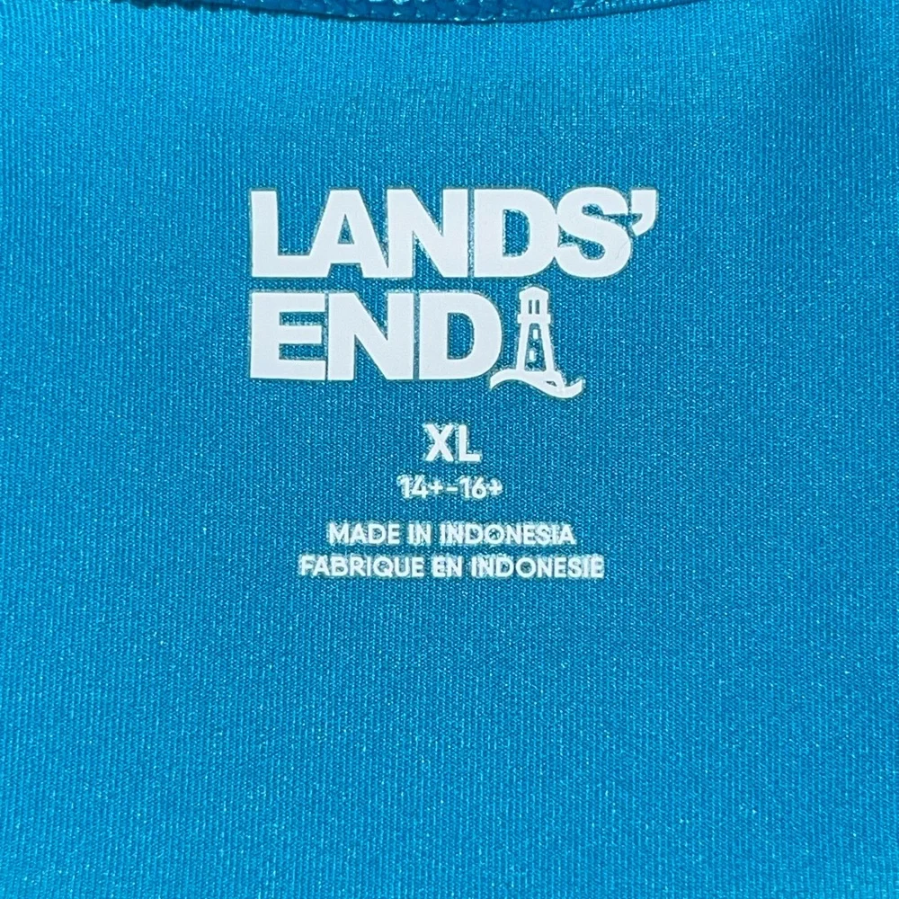 Lands' End Kids Tie-Dye Rashguard - Pink, Orange,‎ Blue, Purple